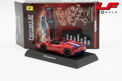 modellino ferrari 458 speciale a kyosho 1:64 posteriore