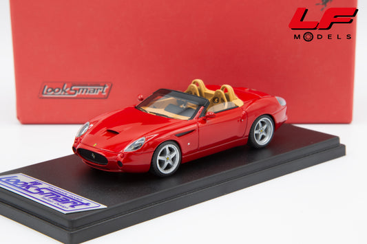 modellino ferrari 550 gtz barchetta spider looksmart 143 LS372C vista frontale