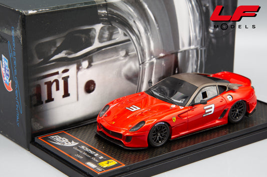 modellino ferrari 599xx bbr 1:43 frontale