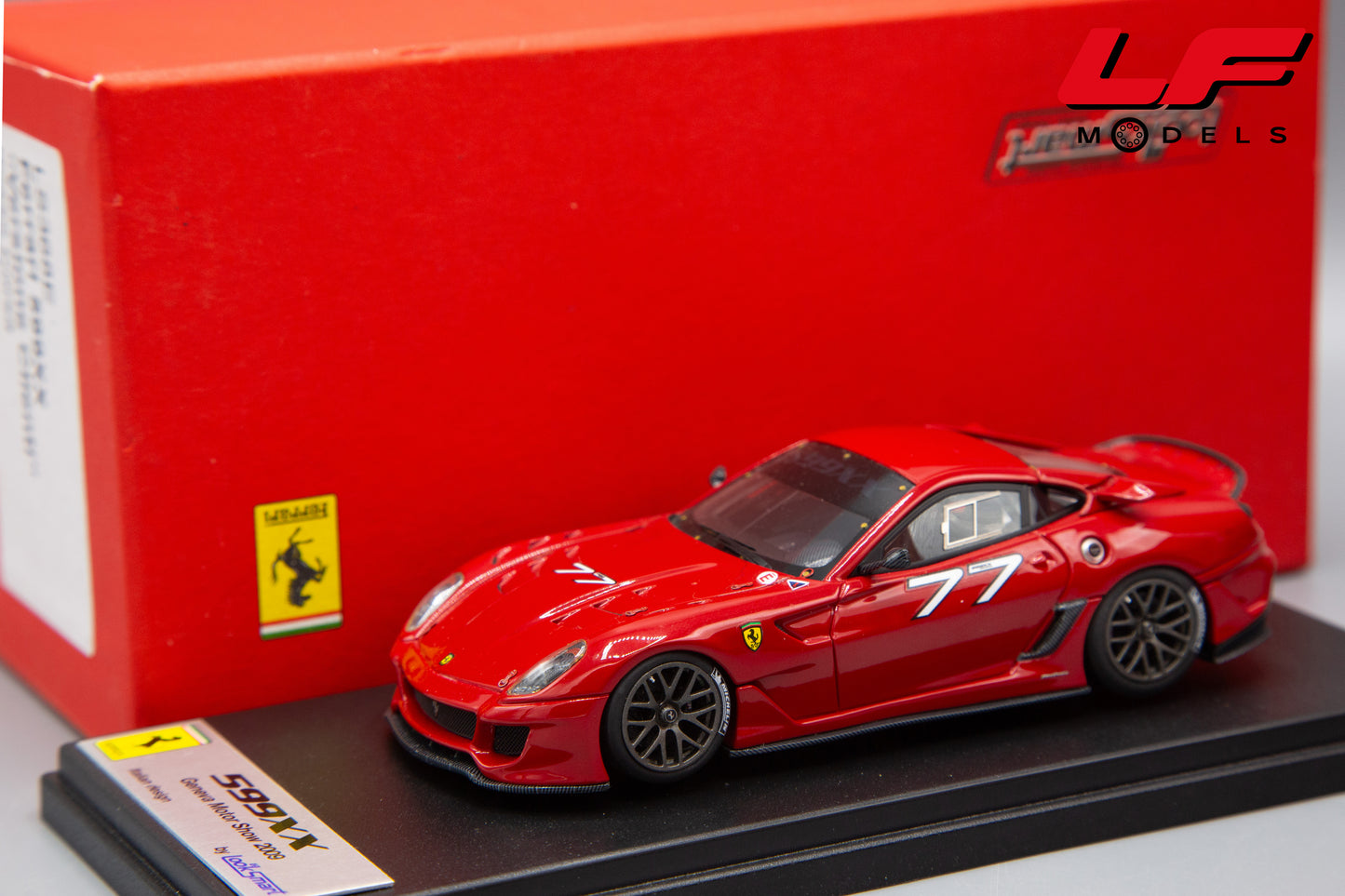 modellino ferrari 599xx looksmart 1:43