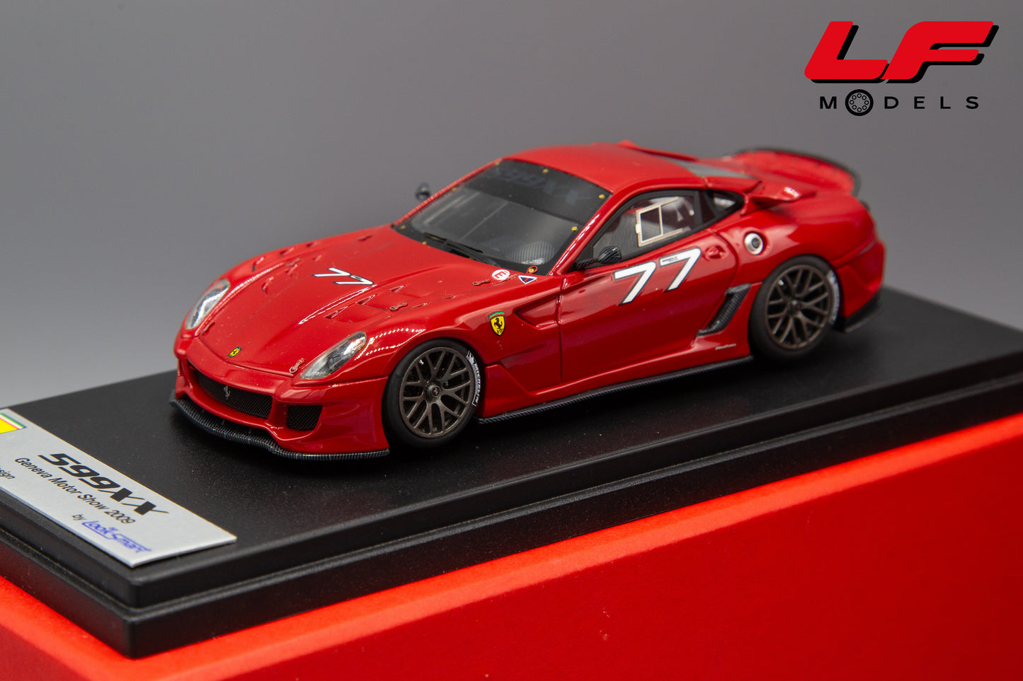 modellino ferrari 599xx looksmart 1:43
