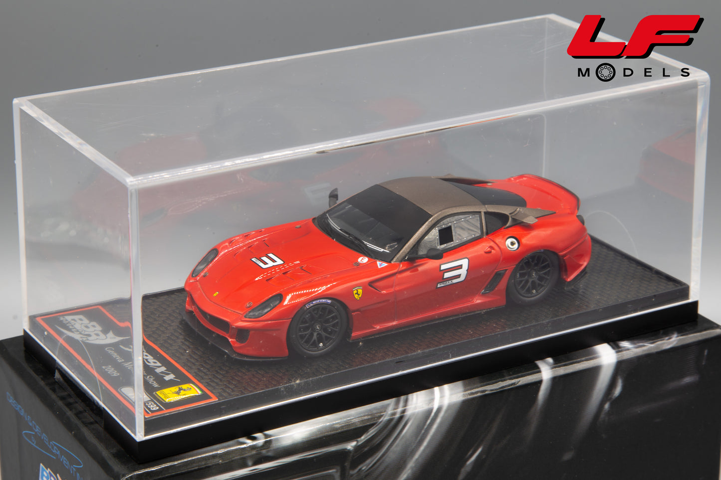 modellino ferrari 599xx bbr 1:43 teca