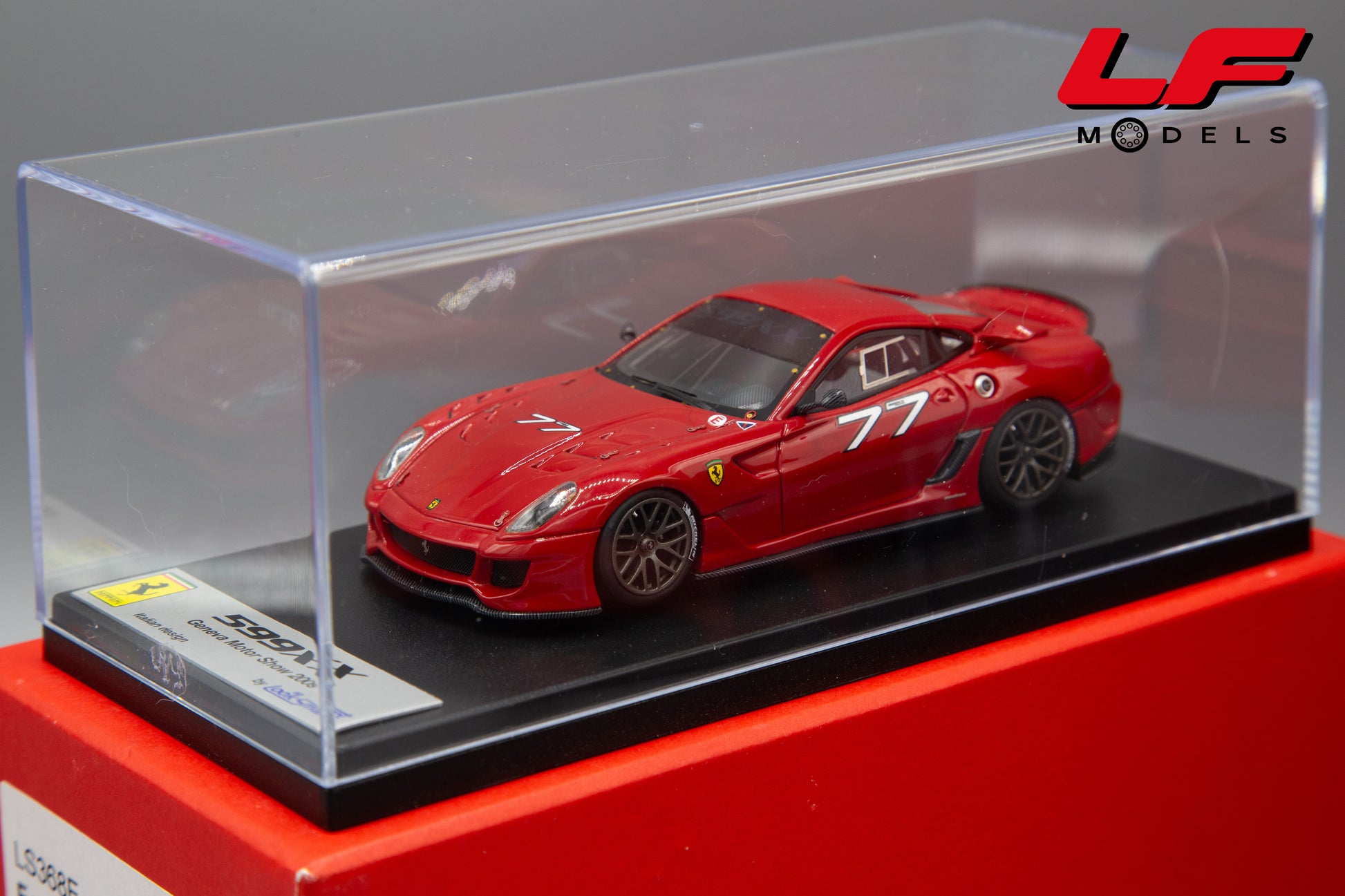 modellino ferrari 599xx looksmart 1:43