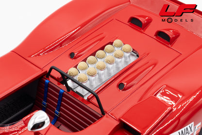 modellino ferrari 612p can am tecnomodel 1:18 TM18-256C vista dettaglio