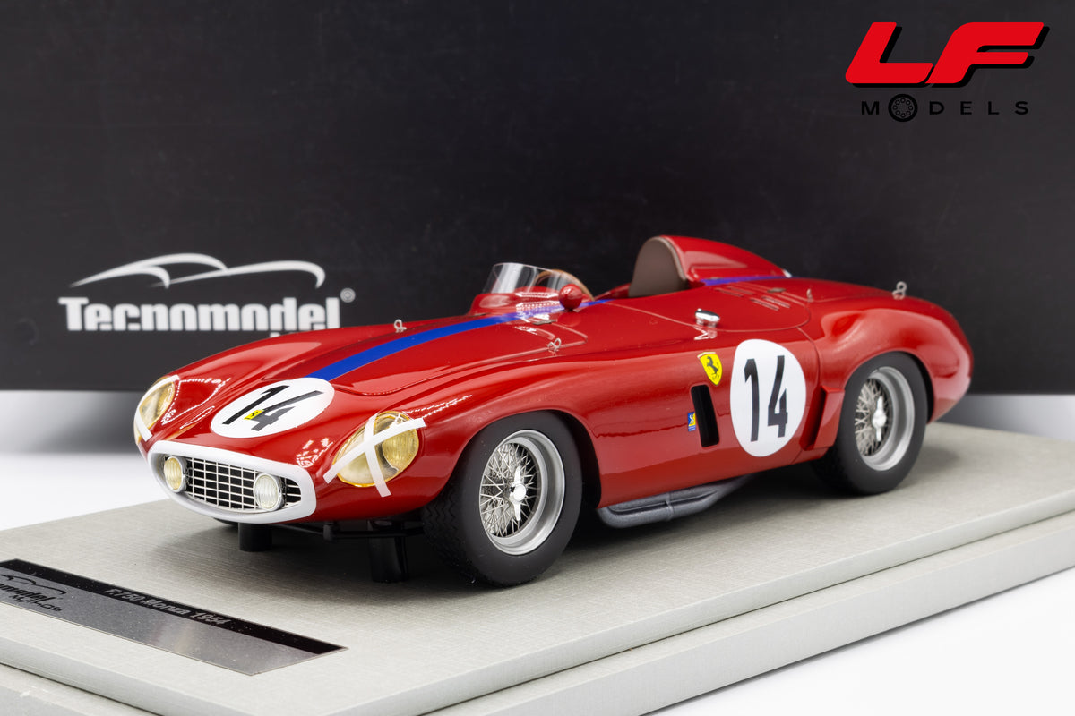 modellino ferrari 750 monza 24h le mans tecnomodel 1:18 TM18-46A vista frontale
