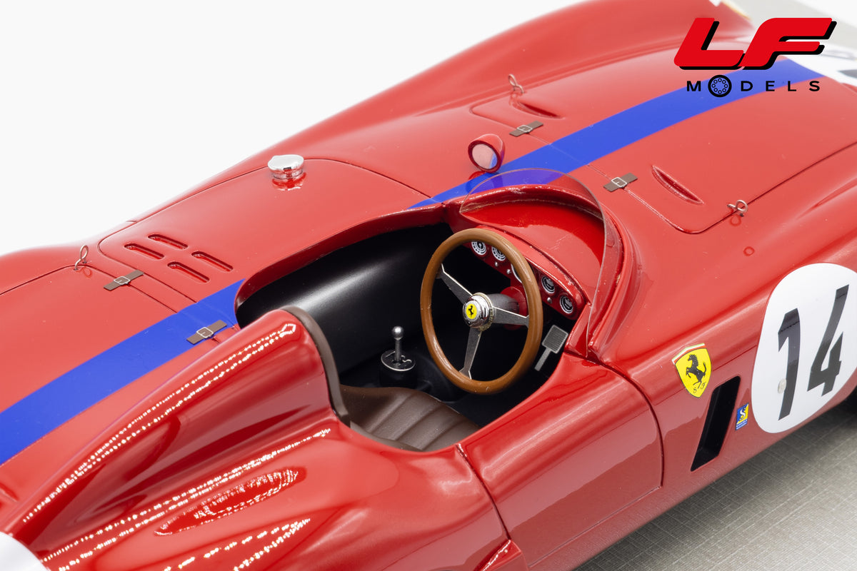 modellino ferrari 750 monza 24h le mans tecnomodel 1:18 TM18-46A vista interni