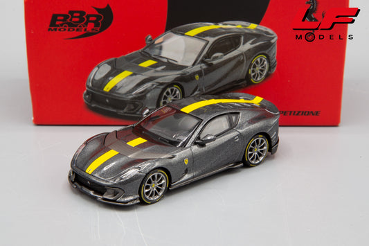 modellino ferrari 812 competizione bbr 1:64 frontale