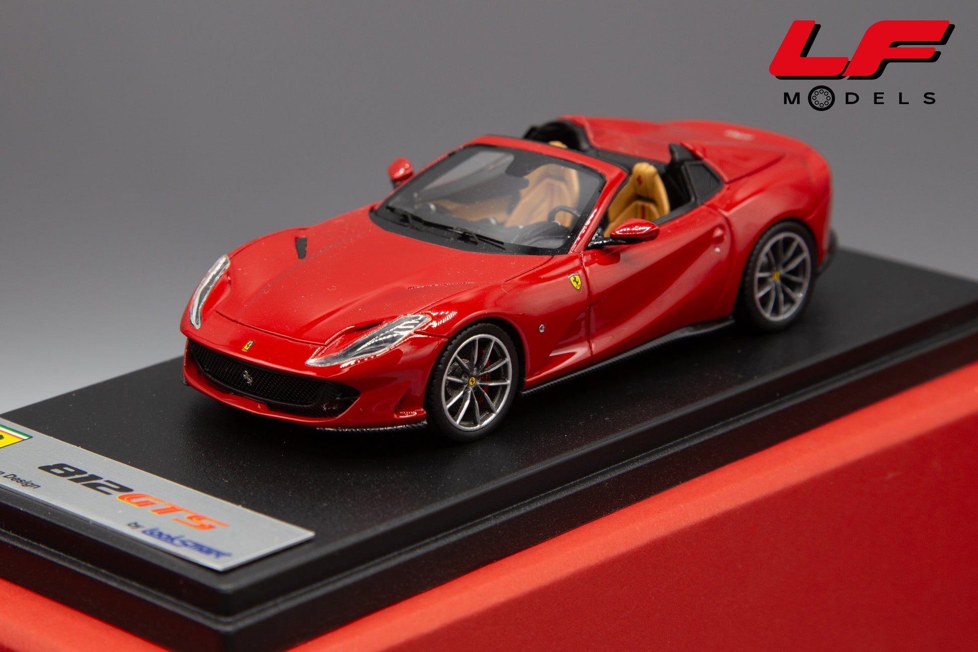 modellino ferrari 812 gts looksmart 1:43 frontale
