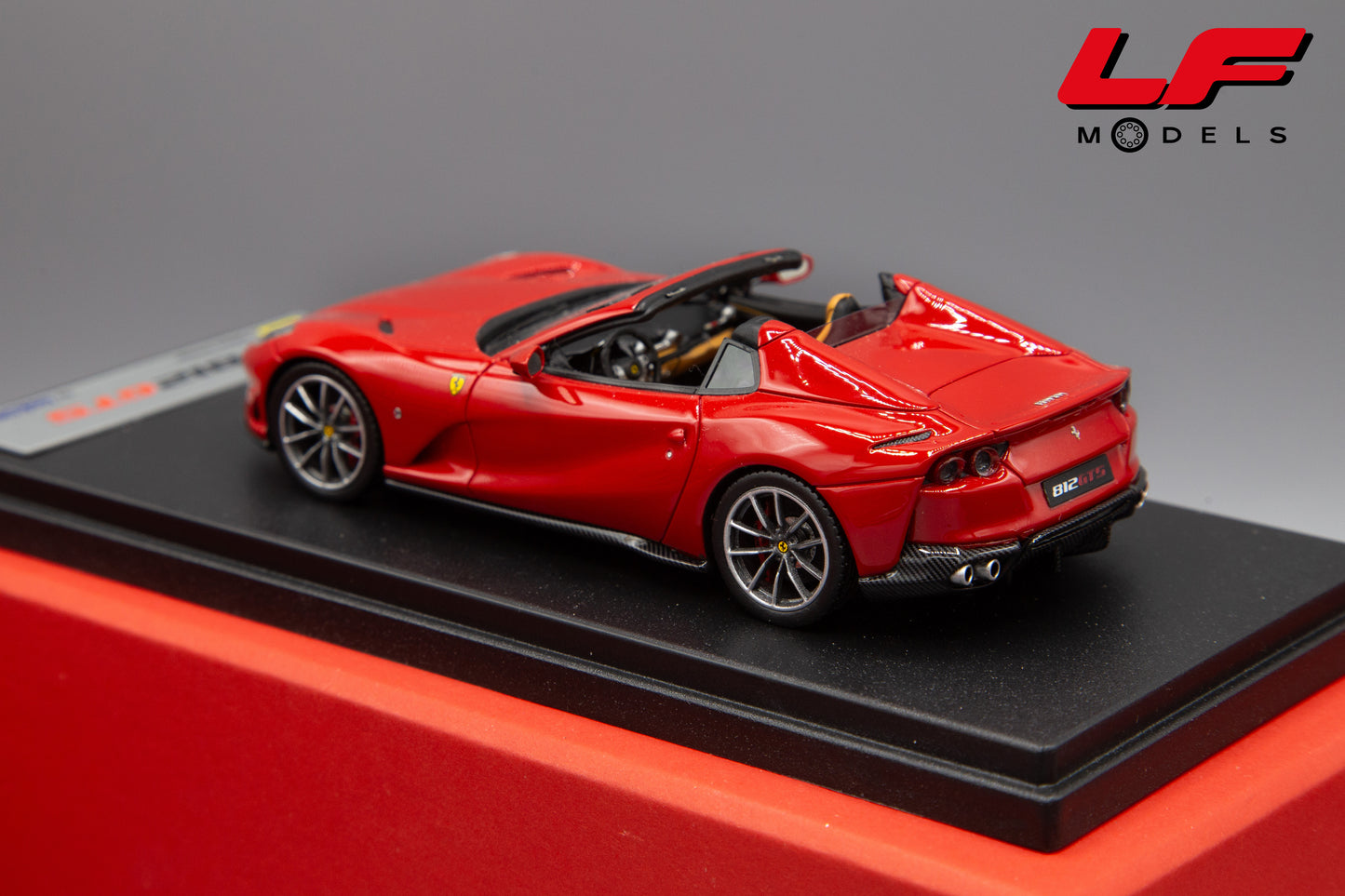modellino ferrari 812 gts looksmart 1:43 posteriore