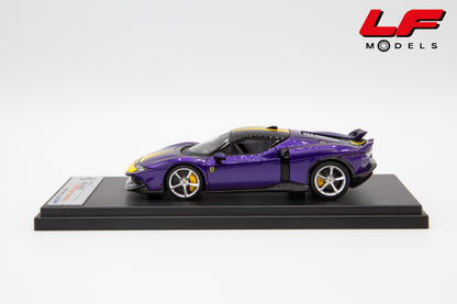 modellino ferrari 849 testarossa violetto dino assetto fiorano looksmart 1:43 LS562I vista laterale