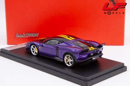modellino ferrari 849 testarossa violetto dino assetto fiorano looksmart 1:43 LS562I vista posteriore
