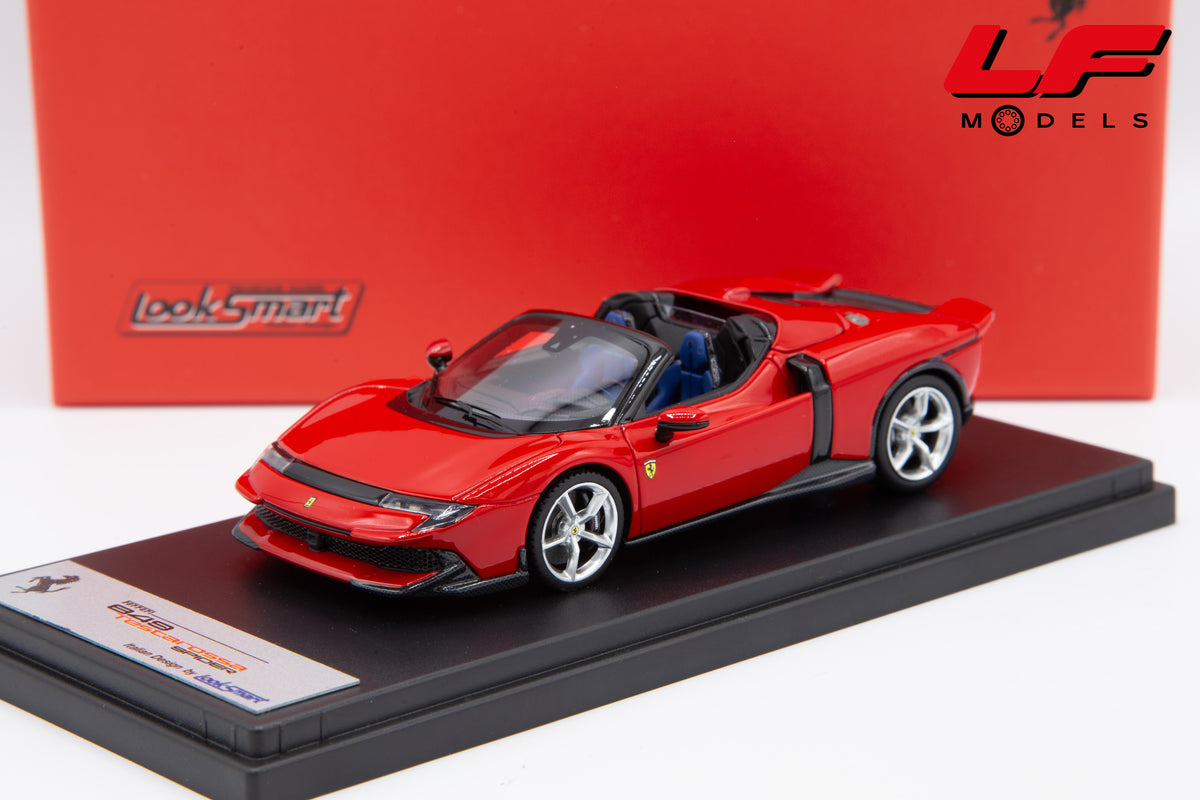 modellino ferrari 849 testarossa spider rosso corsa looksmart 1:43 LS566B vista frontale