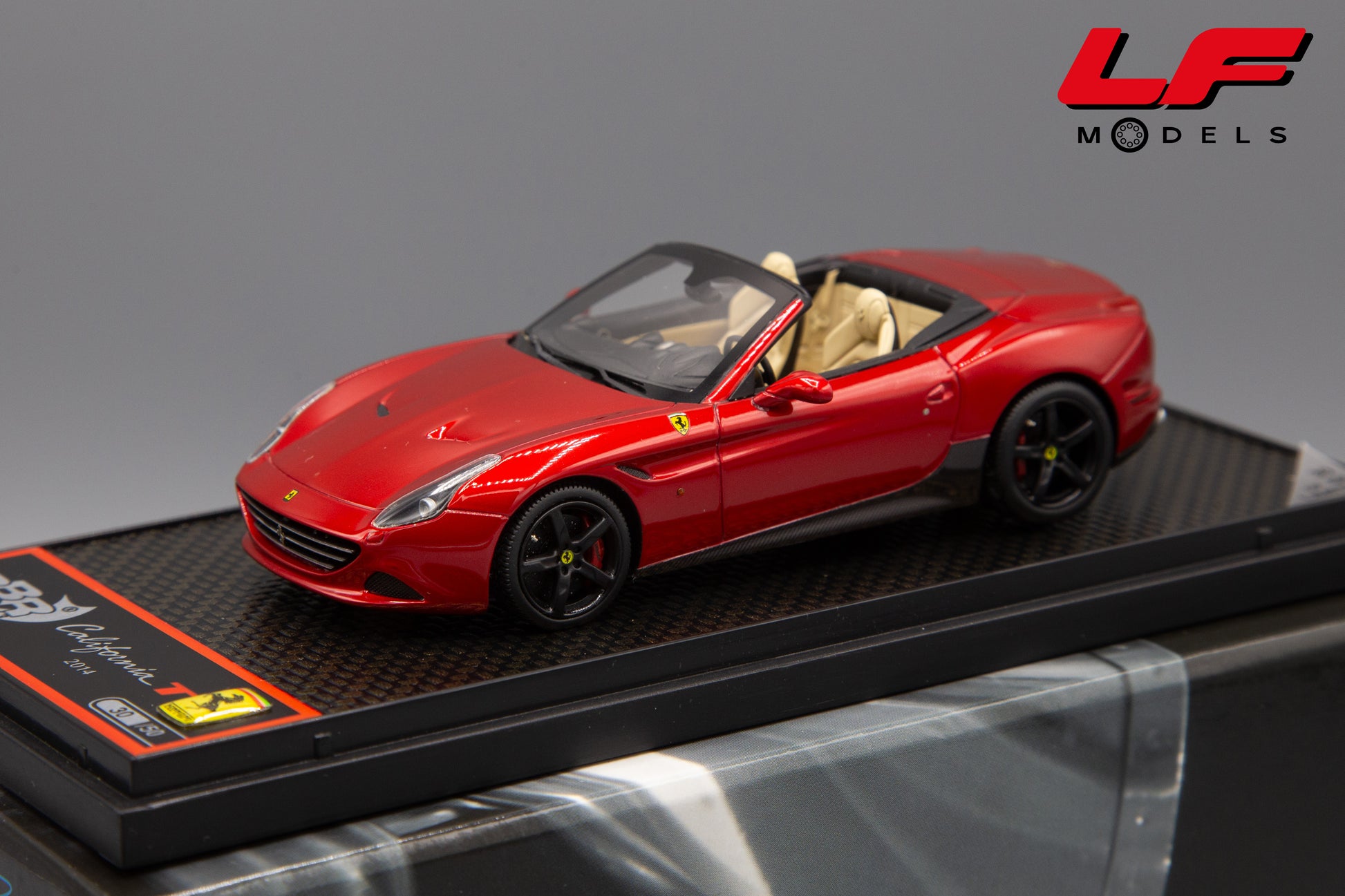 modellino ferrari california t spider bbr 1:43 frontale