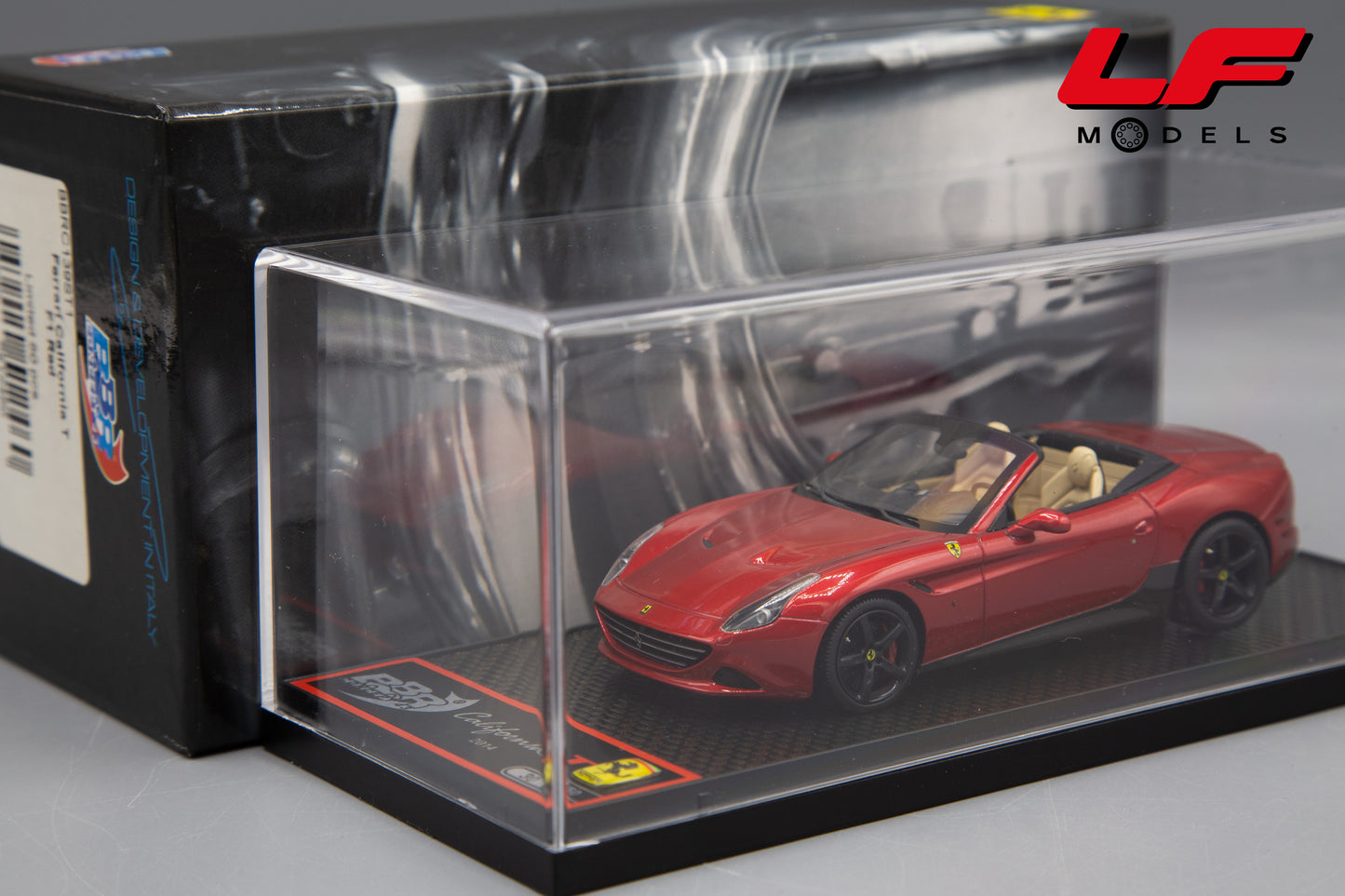 modellino ferrari california t spider bbr 1:43 frontale