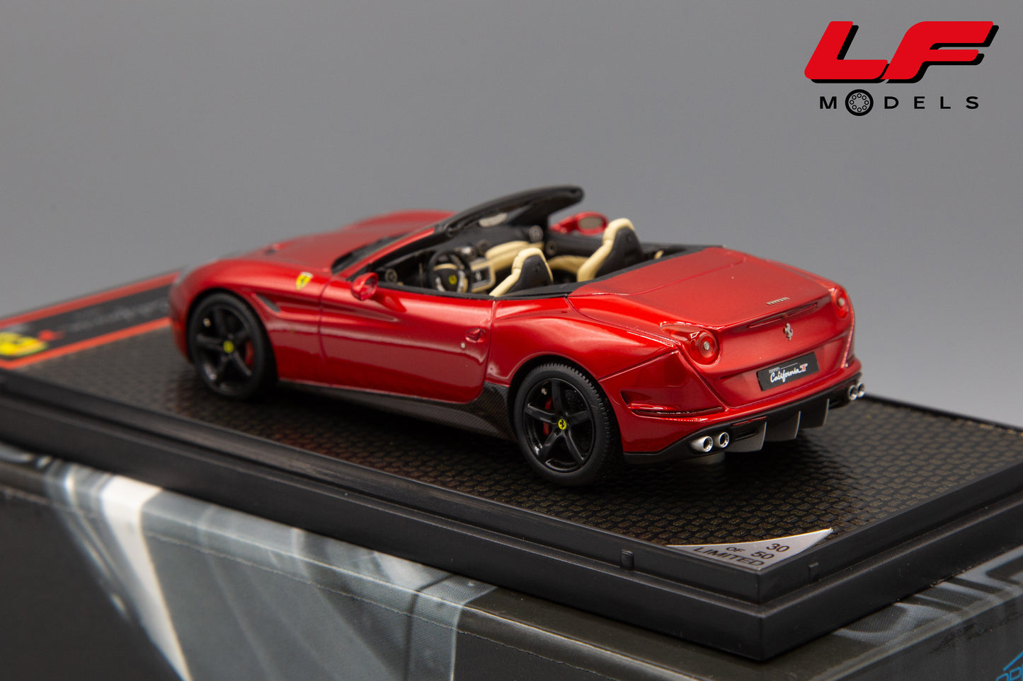 modellino ferrari california t spider bbr 1:43 posteriore