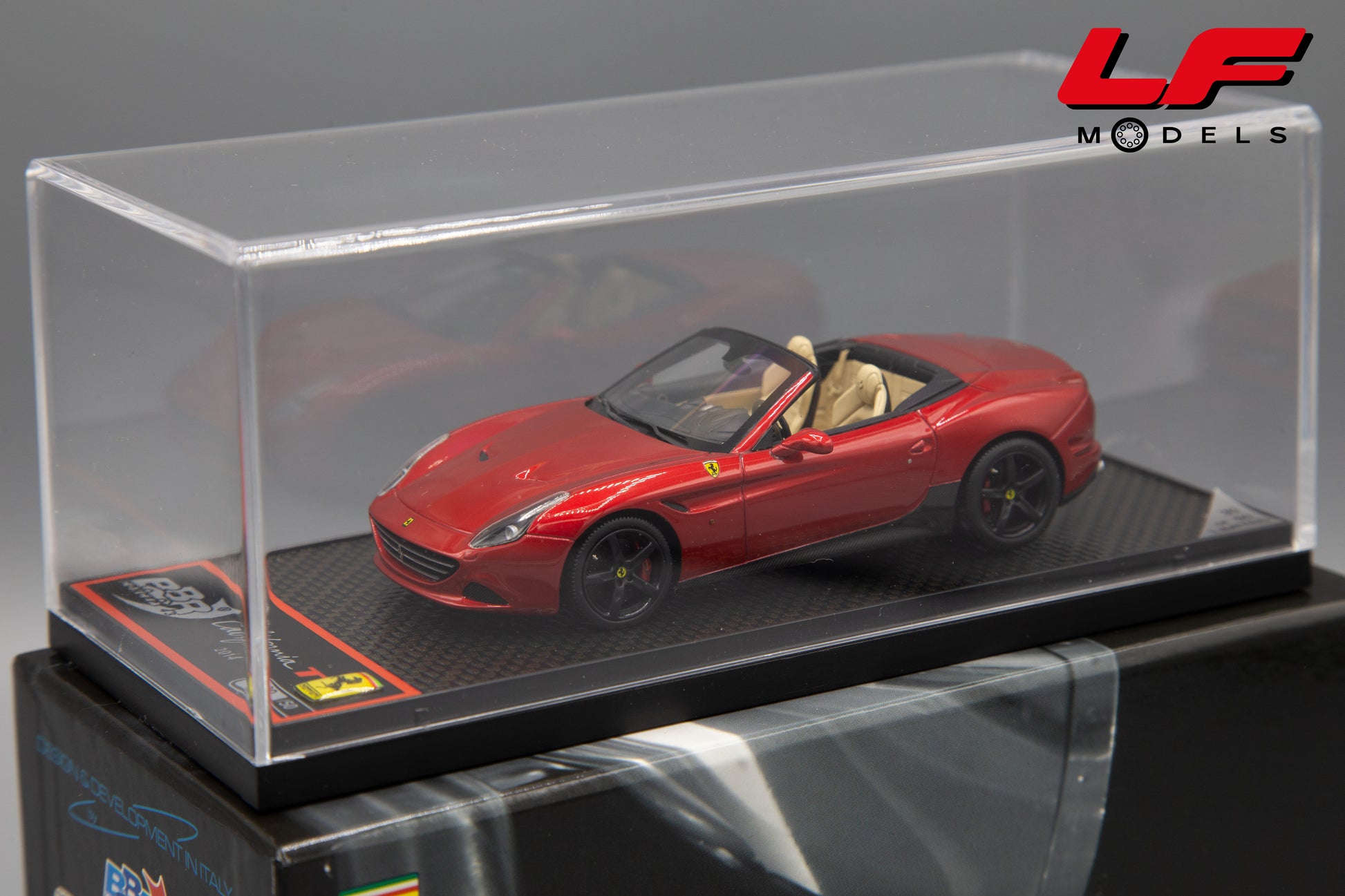modellino ferrari california t spider bbr 1:43 teca