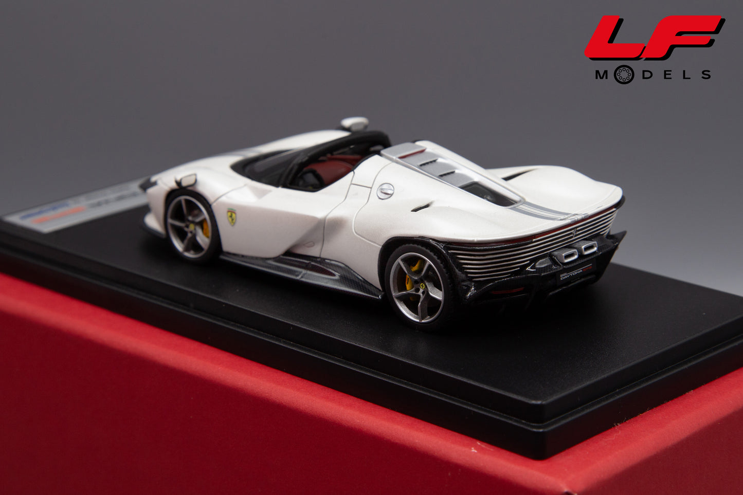modellino ferrari daytona sp3 looksmart 1:43 posteriore