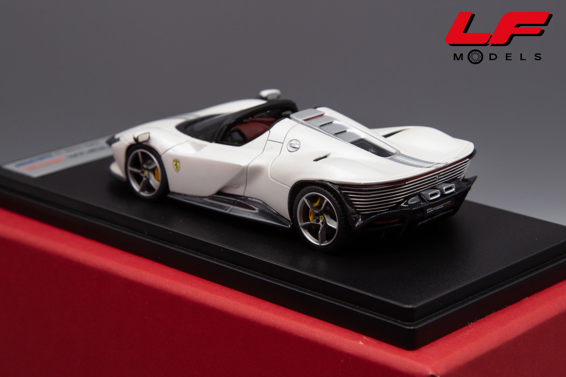 modellino ferrari daytona sp3 looksmart 1:43 posteriore