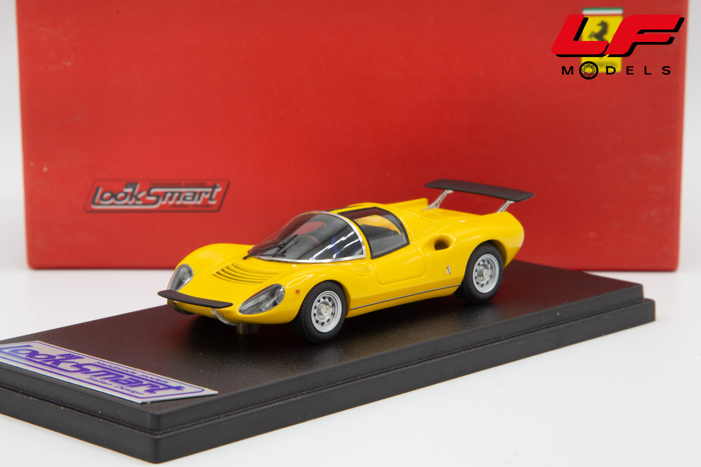 modellino ferrari dino 206s prototype LS349 vista frontale