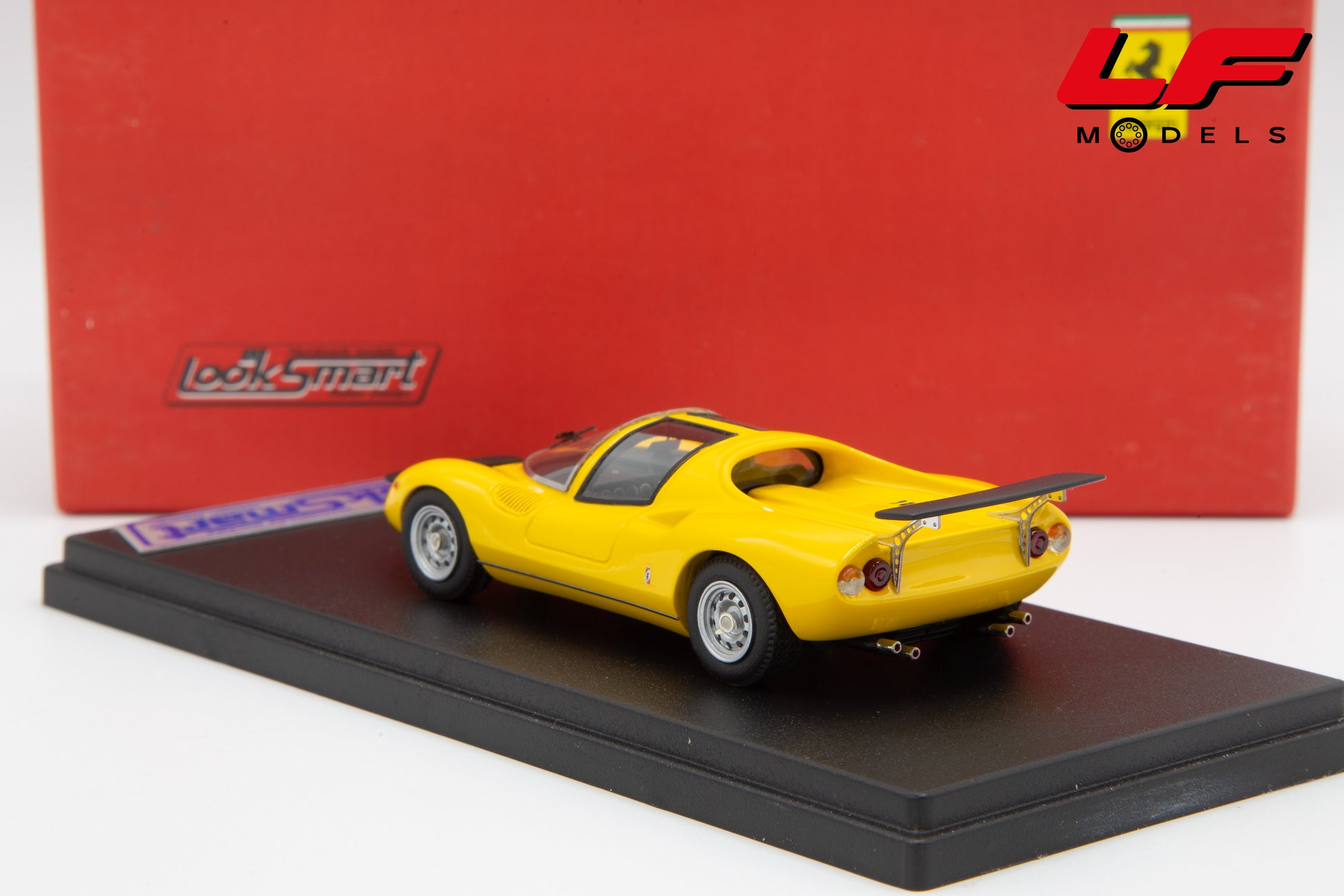 modellino ferrari dino 206s prototype LS349 vista posteriore