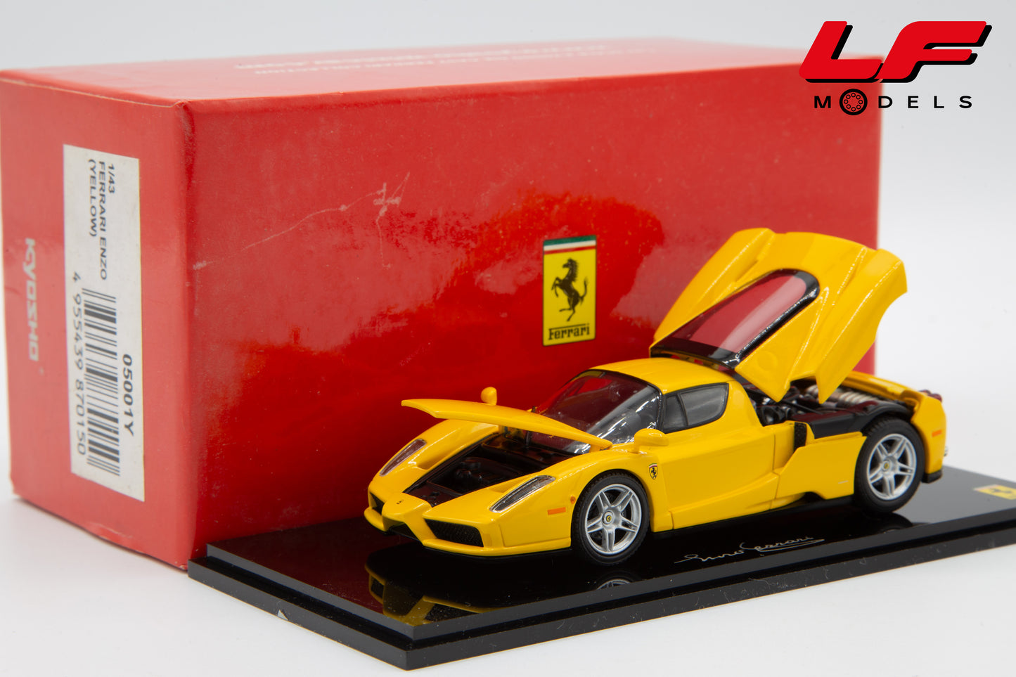 modellino ferrari enzo kyosho 1:43 frontale