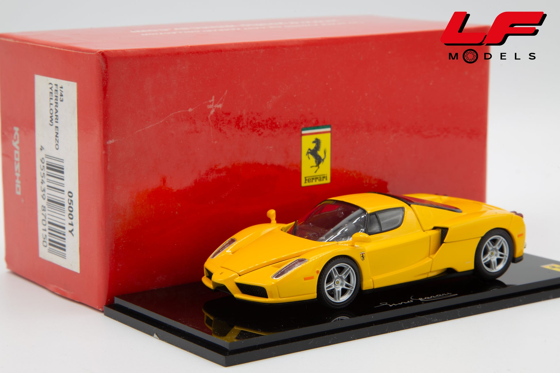modellino ferrari enzo kyosho 1:43 frontale