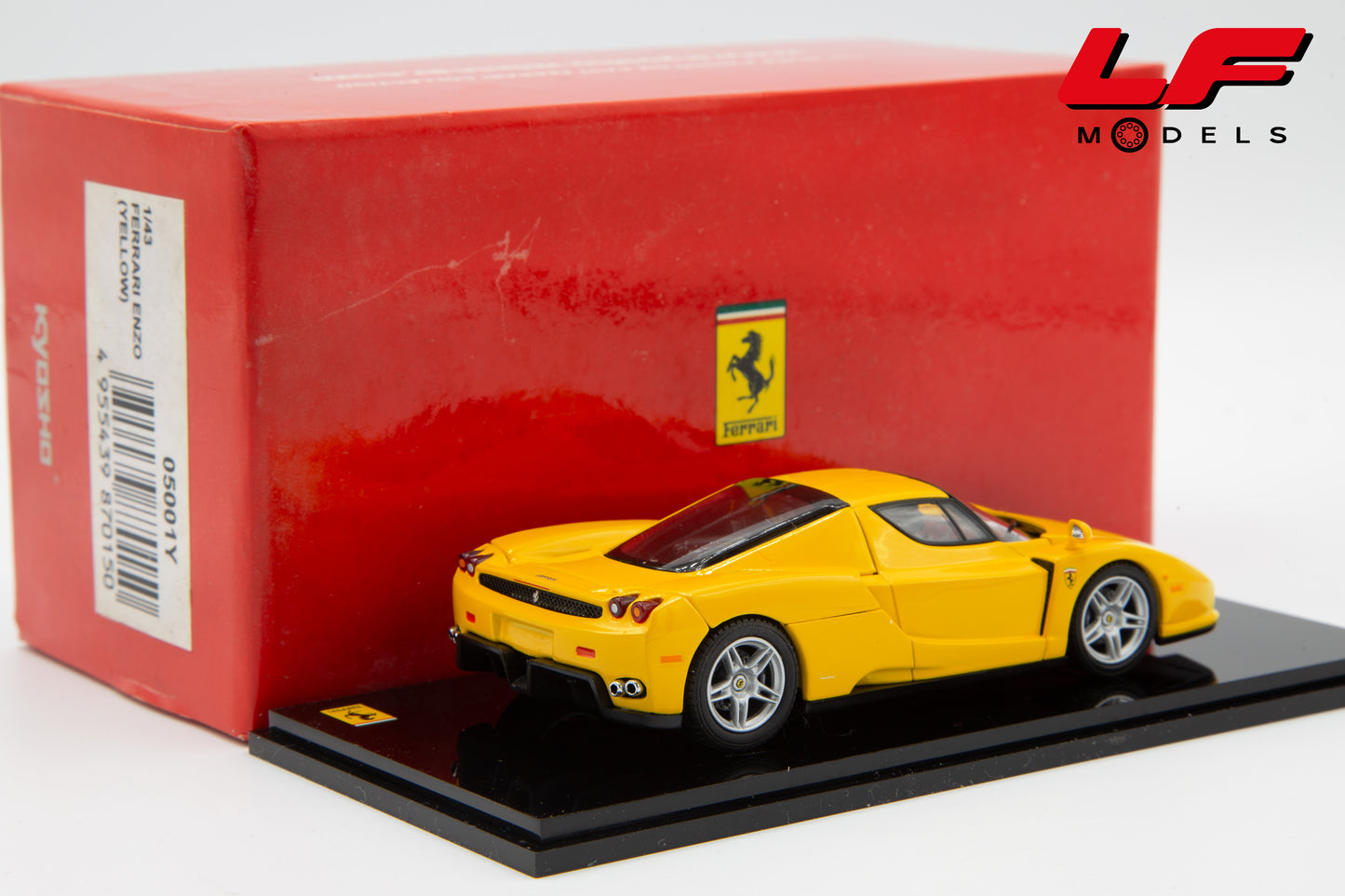 modellino ferrari enzo kyosho 1:43 posteriore