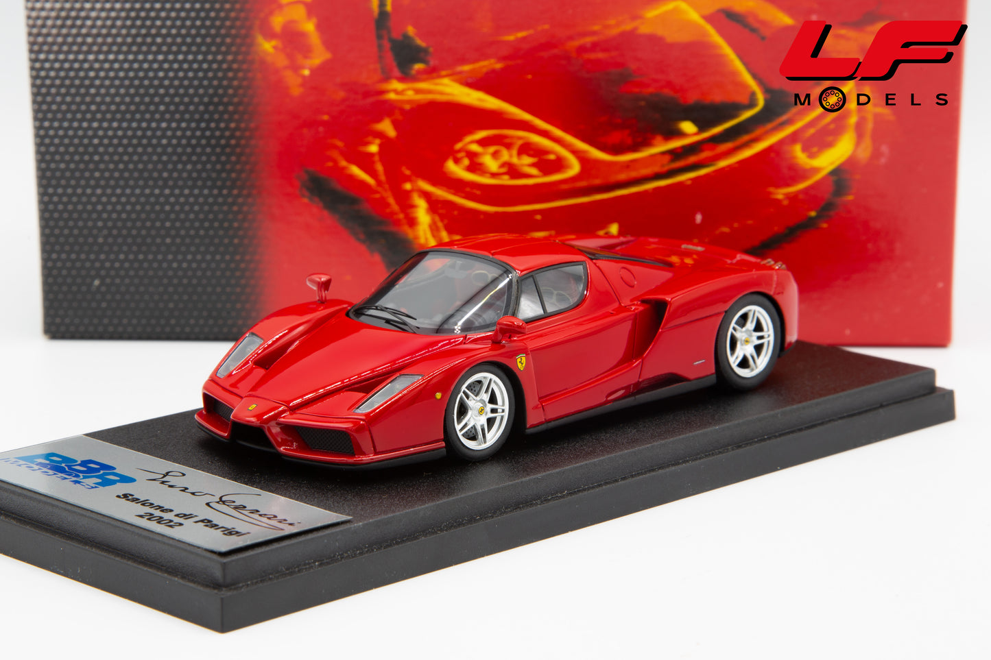 modellino ferrari enzo bbr 1:43 BBR150 vista frontale