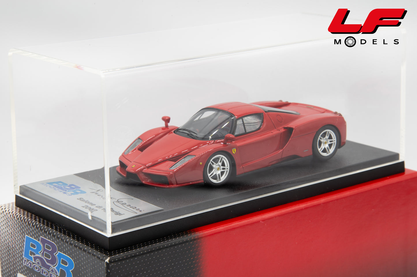 modellino ferrari enzo bbr 1:43 BBR150 vista teca