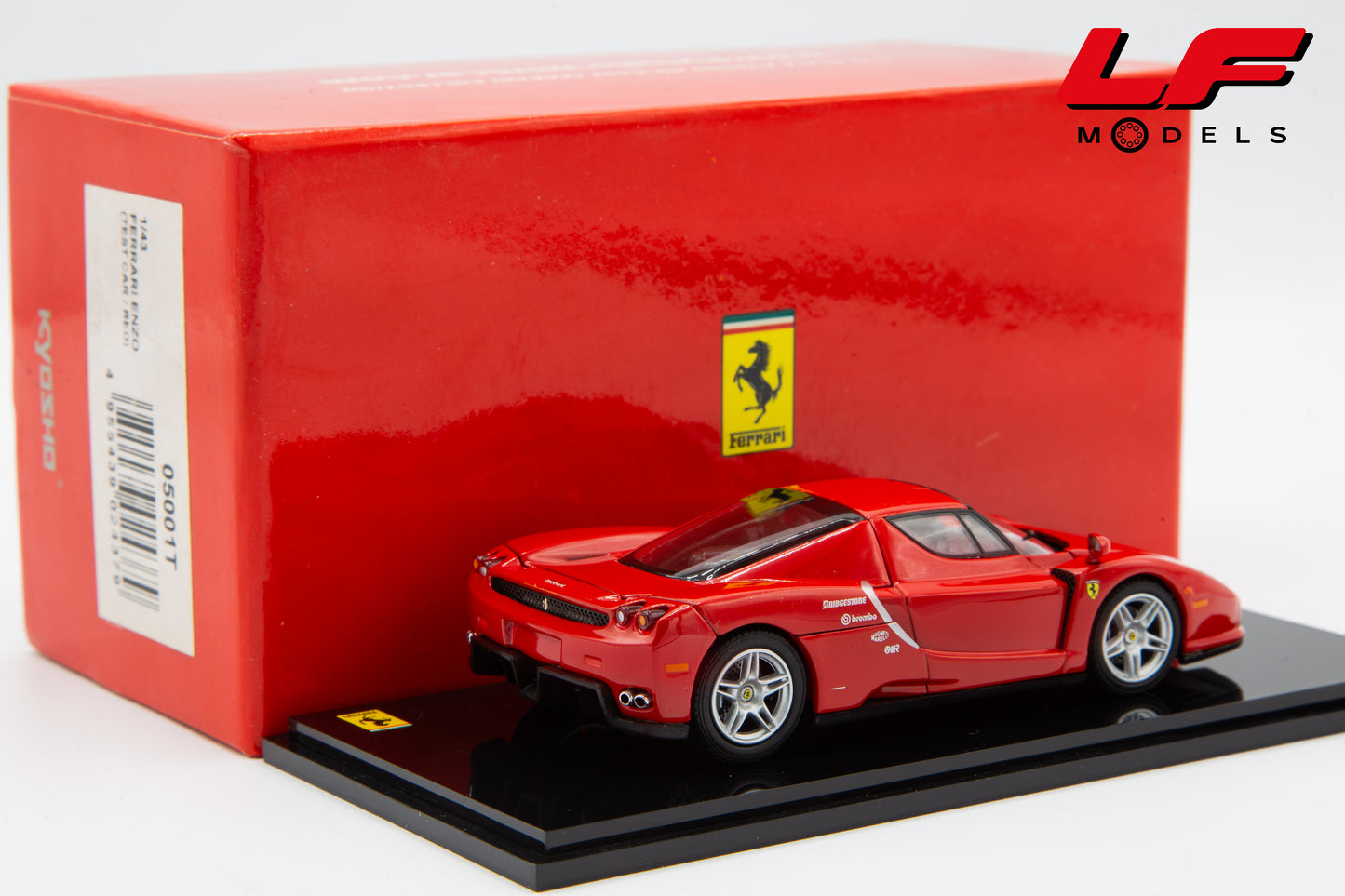 modellino ferrari enzo test car kyosho 1:43 posteriore