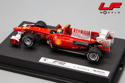 modellino ferrari f10 massa hotwheels 1:43 posteriore