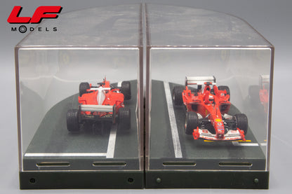 modellino ferrari f2004 hotwheels 1:43 frontale