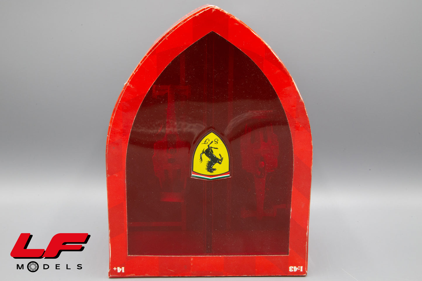 modellino ferrari f2004 hotwheels 1:43 scatola