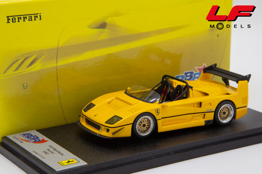 modellino f40 barchetta bbr 1:43 frontale