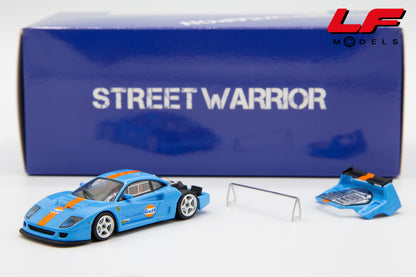 modellino ferrari f40 street warrior 1:64 frontale
