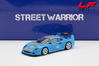 modellino ferrari f40 street warrior 1:64 frontale