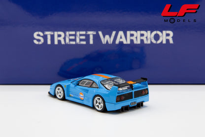 modellino ferrari f40 street warrior 1:64 posteriore