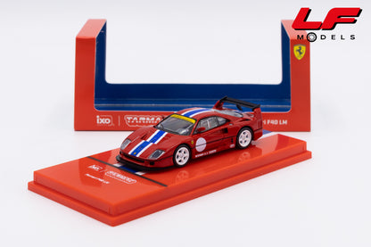 modellino ferrari f40 lm tarmac 1:64 T64-075-RE2 vista frontale