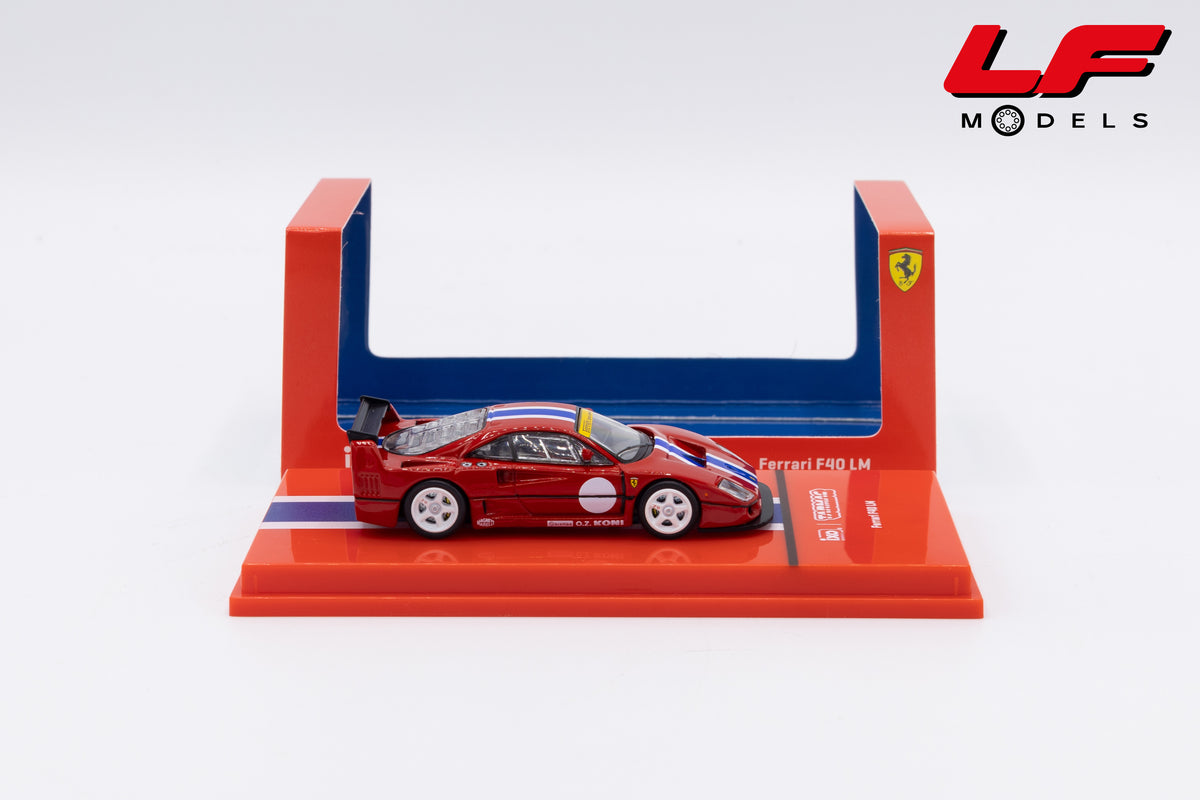 modellino ferrari f40 lm tarmac 1:64 T64-075-RE2 vista laterale