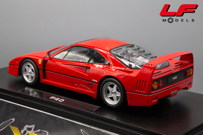 modellino ferrari f40 kk scale 1:18 posteriore