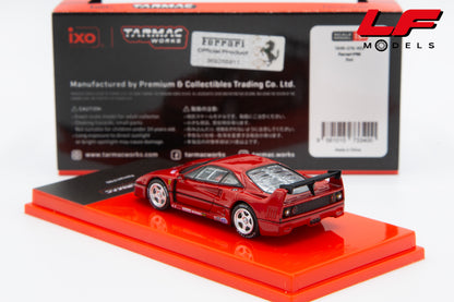 modellino ferrari f40 tarmac 1:64 posteriore