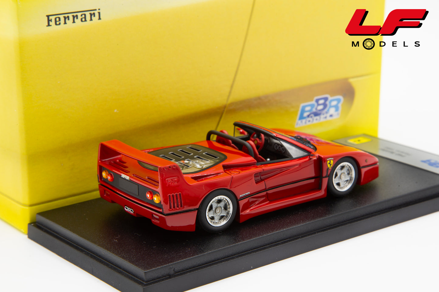 modellino ferrari f40 spider fiorano bbr 1:43 posteriore