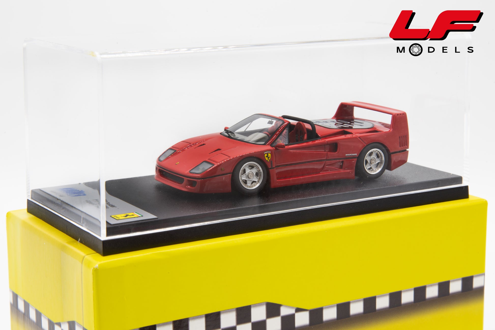 modellino ferrari f40 spider fiorano bbr 1:43 teca