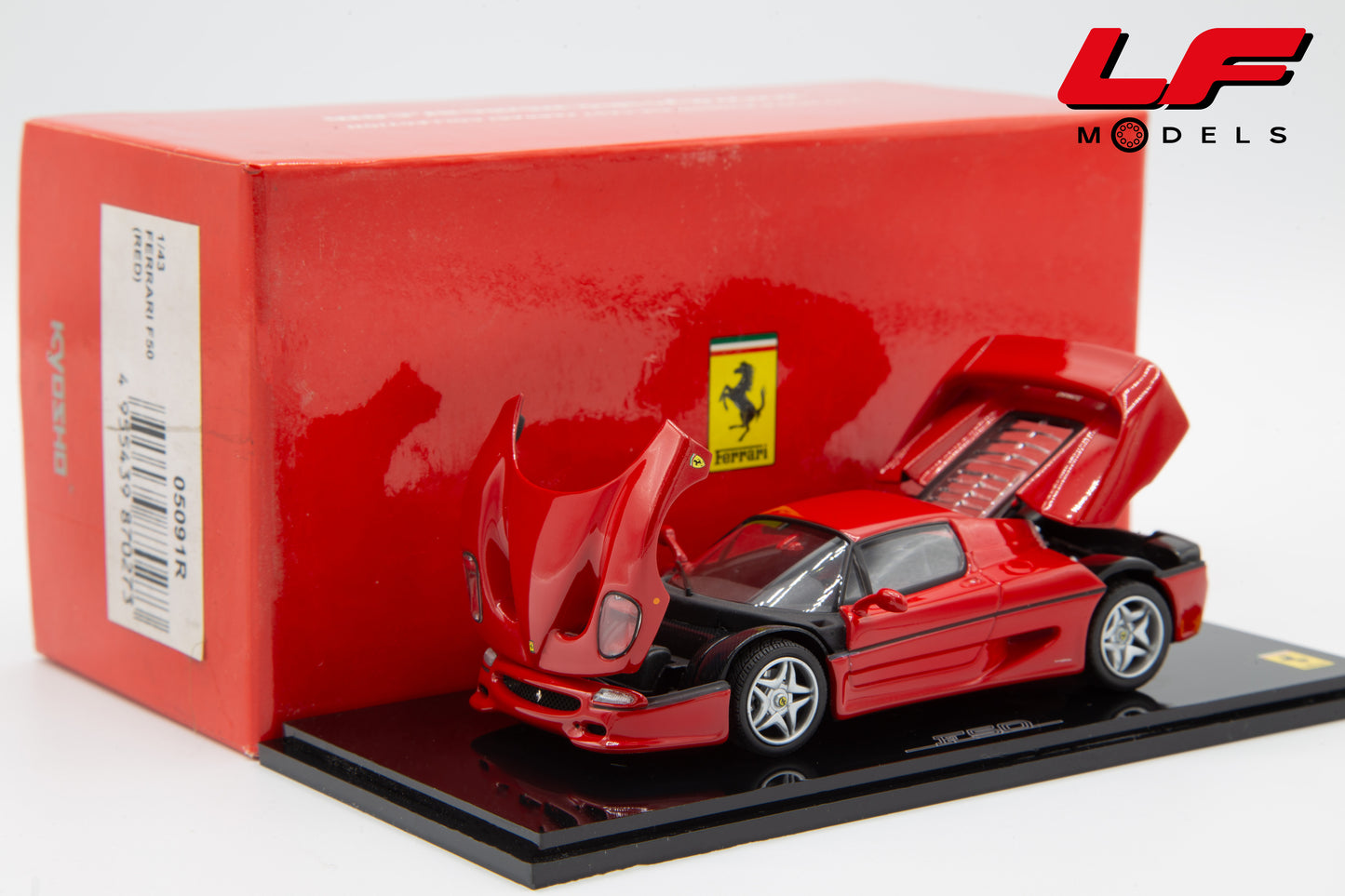 modellino ferrari f50 kyosho 1:43 frontale