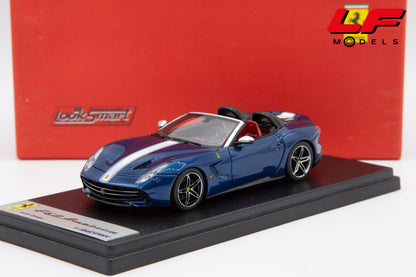 modellino ferrari f60 america spider blu nart looksmart 1:43 LS443 vista frontale