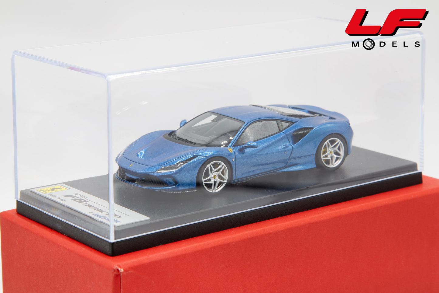 modellino ferrari f8 tributo looksmart 1:43 LS503B vista teca