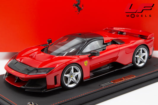 modellino ferrari f80 bbr 1:18 frontale