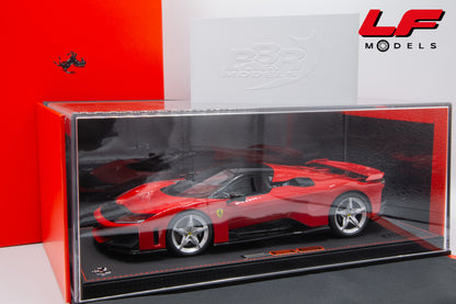 modellino ferrari f80 bbr 1:18 imballo