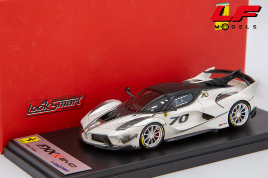 modellino ferrari fxx-k evo looksmart 1:43 frontale