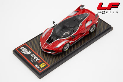 modellino ferrari fxx-k bbr 1:43 BBRC164 vista frontale